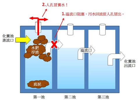 透天化糞池原理